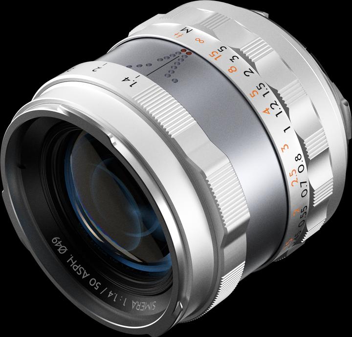 Image du produit Thypoch Objectif photographique plein cadre Simera 50mm f1.4 pour monture Leica M - Argent (Leica M, Plein format)
