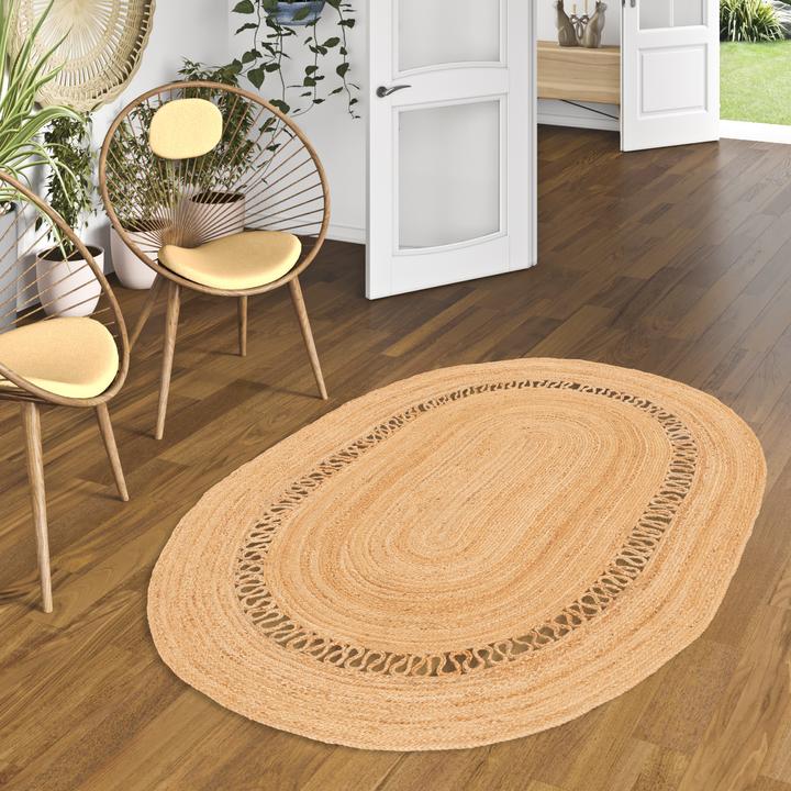 Produktbild Pergamon Naturfaser Teppich Jute Salsa Modern (200 x 300 cm)