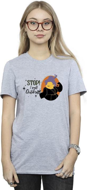 Actual product image Disney Womens/Ladies Hocus Pocus Stop Mary Cotton Boyfriend T-Shirt (M)