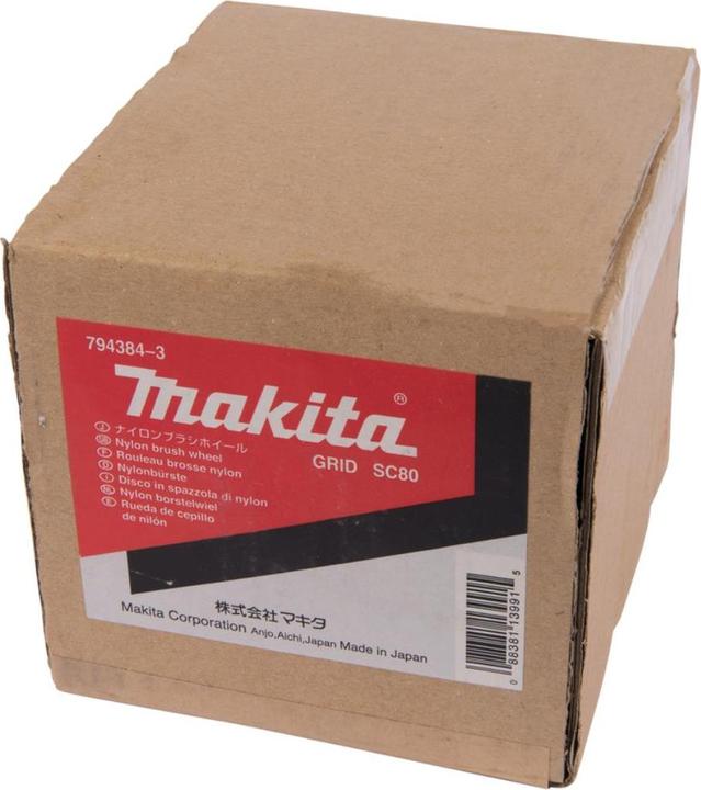 Image du produit Makita Brosse en nylon abrasif grain 80 pour ponceuse à brosses 9741 (80)