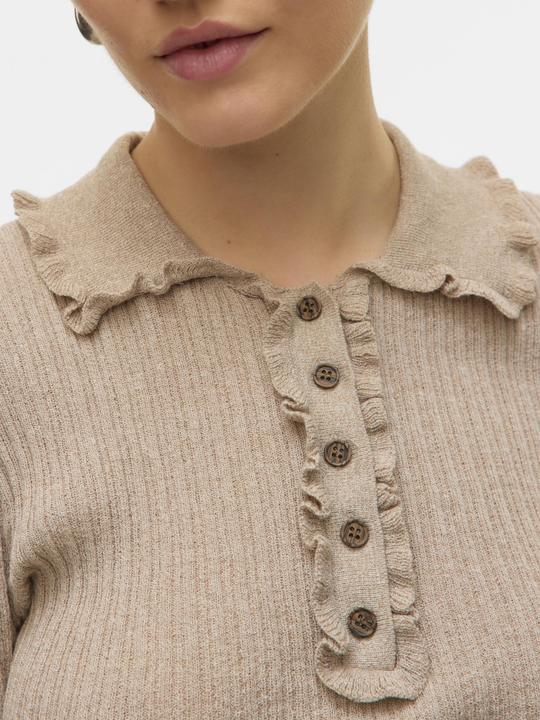Produktbild Vero Moda AWSHIRLI Gestricktes Poloshirt Polo (M)