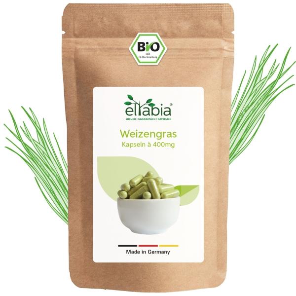 Produktbild Eltabia Bio Weizengras Kapseln 200 (200 Stück, Kapseln)