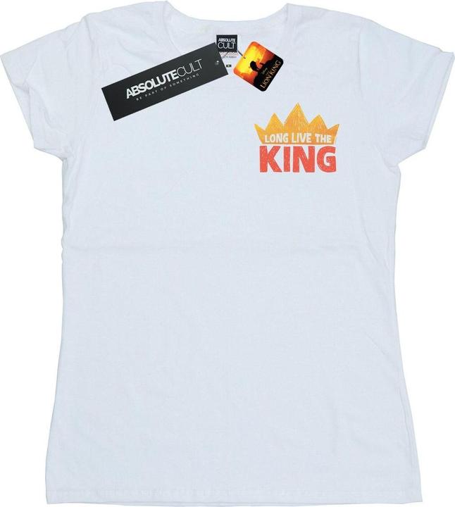 Disney The Lion King Movie Long Live Breast Print TShirt (XXL)