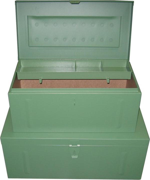 Magni Stahlblechkoffer grün 830x440x340mm