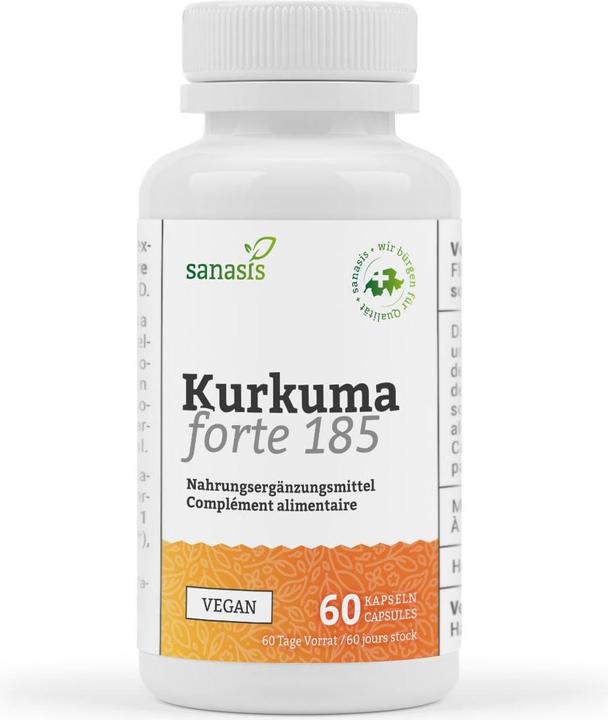 Produktbild Sanasis Kurkuma fort Kapsel (60 Stück, Kapseln, 57 g)