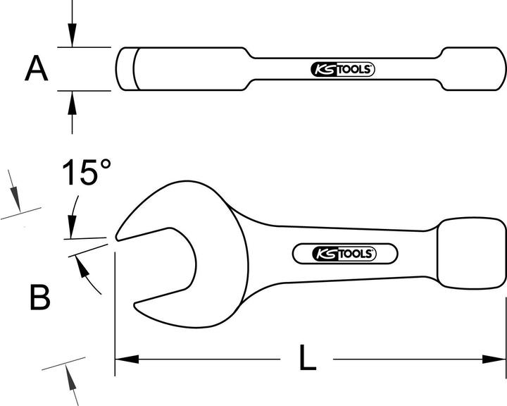 Produktbild KS Tools Rohrsteckschlüssel (100 mm)