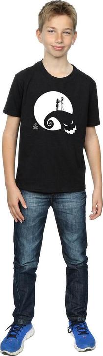 Actual product image Disney Boys Nightmare Before Christmas Moon Oogie Boogie T-Shirt (140, 146)