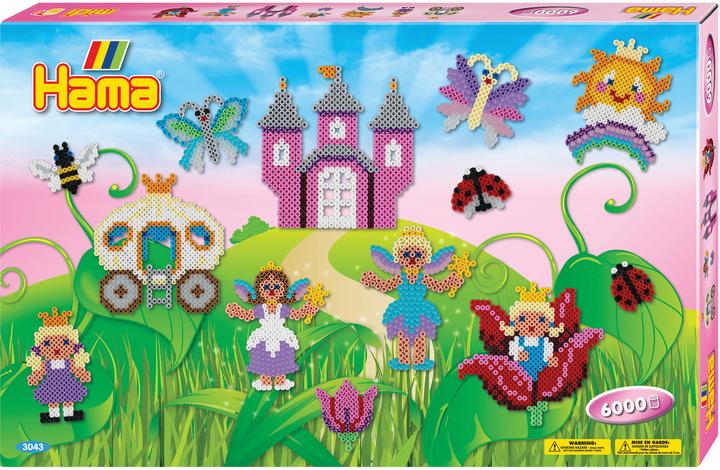 Actual product image Hama Perlen Strijkkralenset Fairies, 6000st.