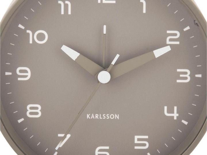 Immagine prodotto Karlsson Klassischer Wecker Orgullo Dark grey, Funktionen: Alarm