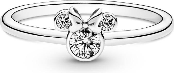 Produktbild Pandora Disney Minnie Maus Funkelnder Kopf Ring (50, 925 Silber)