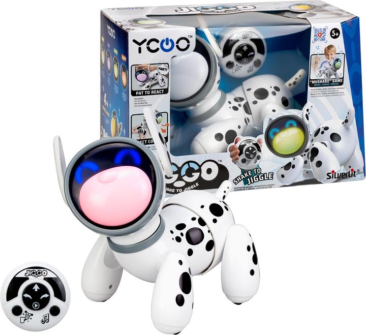 Image du produit Silverlit YCOO 88497 Jiggo interaktiver RC Robot-Hund, mit Touch-Sensor