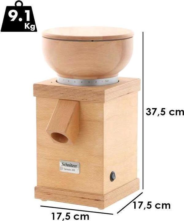Actual product image Schnitzer Getreidemühle