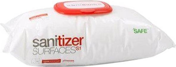 Saniswiss Sanitizer Surfaces S1 Wipes 100 Stück