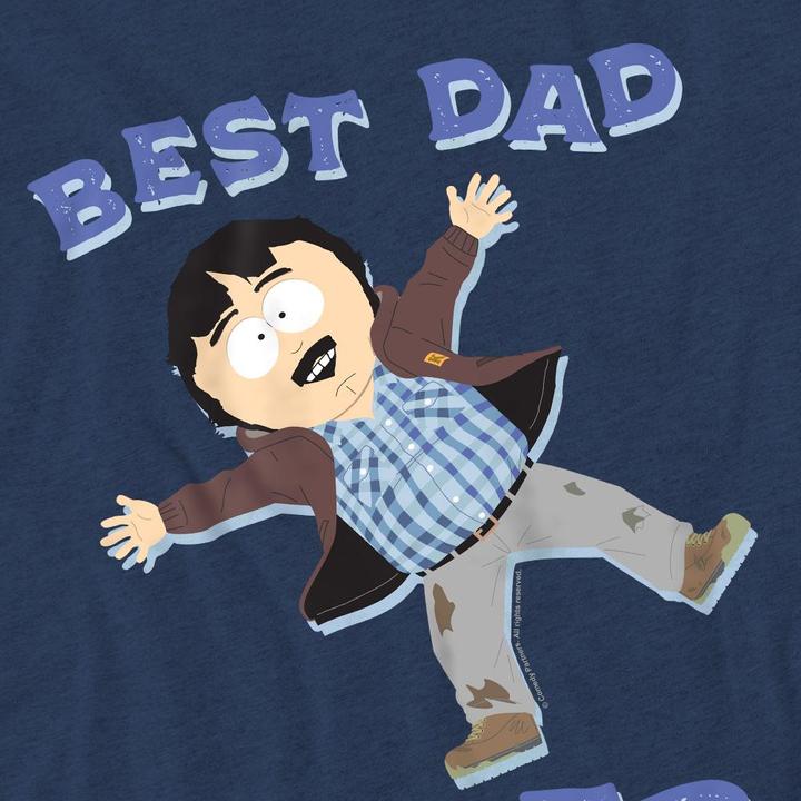 Immagine prodotto Ubisoft Best Dad Ever Maglietta Festa del Papà Randy Marsh Adulto Unisex (3XL)