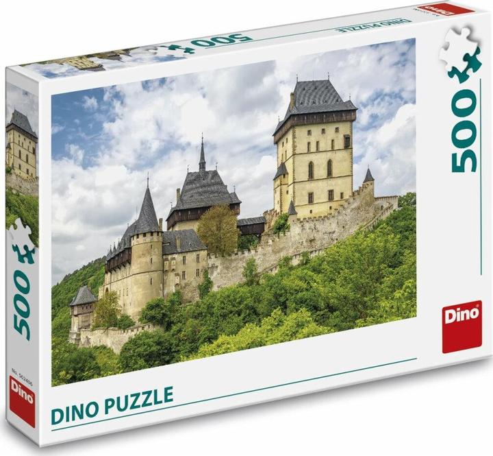 Immagine prodotto Dino Puzzle Castello di Karlstejn, Repubblica Ceca 500 pezzi (500 pezzi)