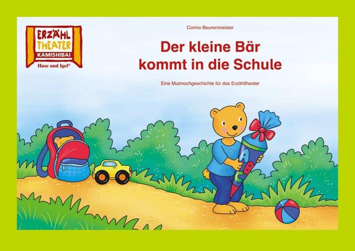 Actual product image Der kleine Bär kommt in die Schule / Kamishibai Bildkarten (German, Corina Beurenmeister, 2021)