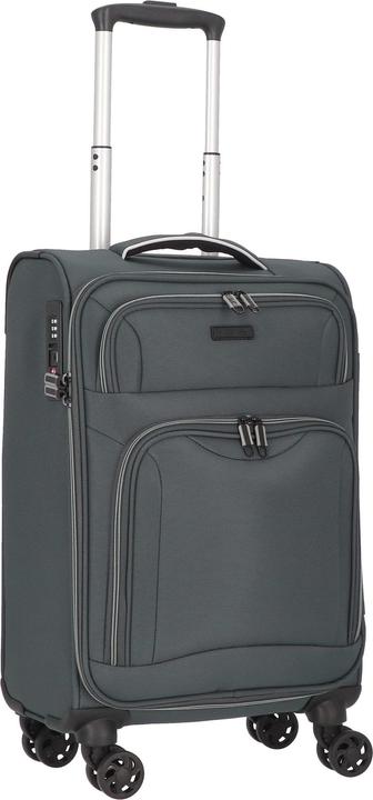 Immagine prodotto D&N Travel Line 9204 Carrello cabina a 4 ruote 55 cm (33 l, Bagaglio a mano (fino a 50 litri))