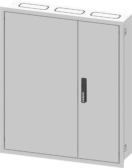 Image du produit Siemens ALPHA 400 Armoire murale encastrée IP3 Classe de protection (Répartiteur)