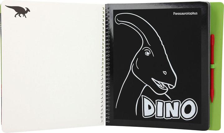 Actual product image Depesche Dino World- Magic Scratch Colouring Book