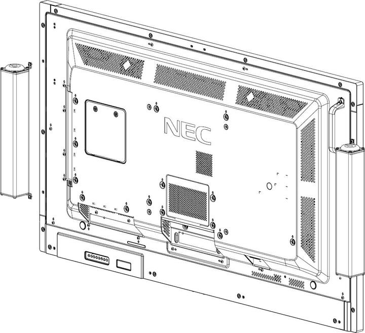 Actual product image NEC SP-RM3 - Speaker - for Monitor - 40 Watt