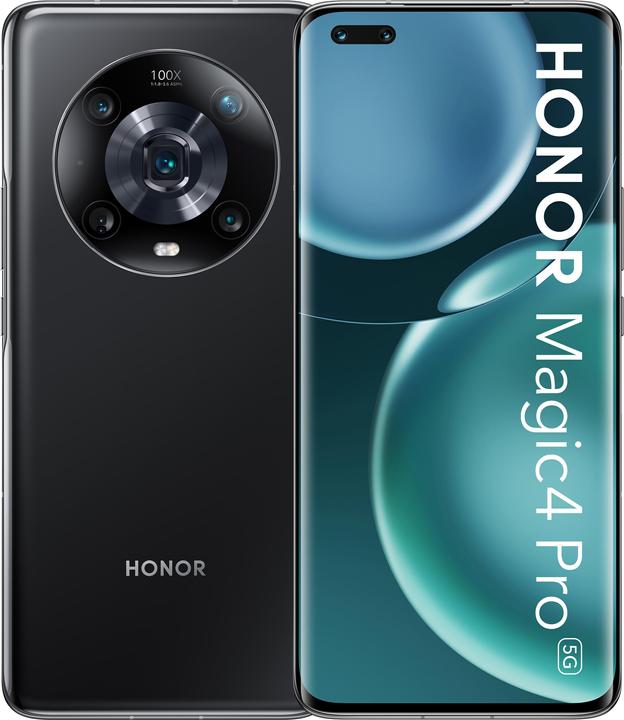 Honor Magic 4 Pro (256 GB, Black, 6.81", Dual SIM, 50 Mpx, 5G)