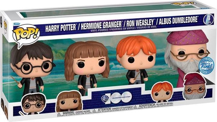Produktbild Funko Harry Potter POP! Movies Vinyl Figuren 4er-Pack W1 9 cm