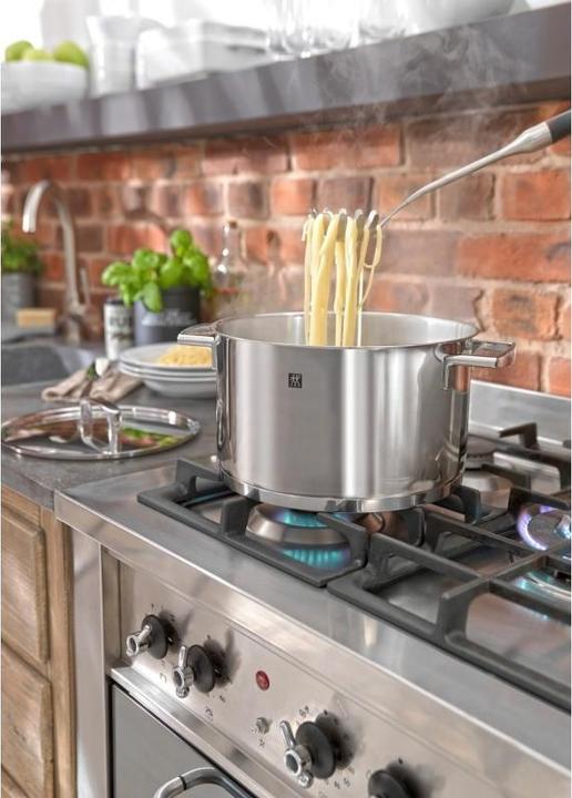 Actual product image Zwilling Passion saucepan w. lid Ø24 cm / 6l (Promo 2019) (24 cm, Pot, Stainless steel)