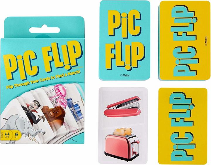 Produktbild Mattel Games Pic Flip (Englisch)