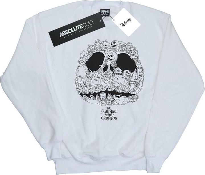 Immagine prodotto Disney Nightmare Before Christmas Jack Skellington Jack-O-Lanterns Felpa Donna (M)