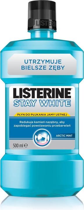 Listerine Stay White 500 ml (500 ml, Mundspülung)
