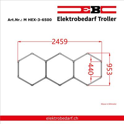 Image du produit EB Troller LED-Hexagon (11520 lm)