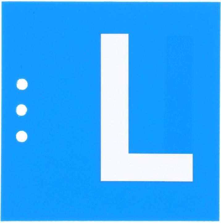 Produktbild Cartrend L-Schild Motos