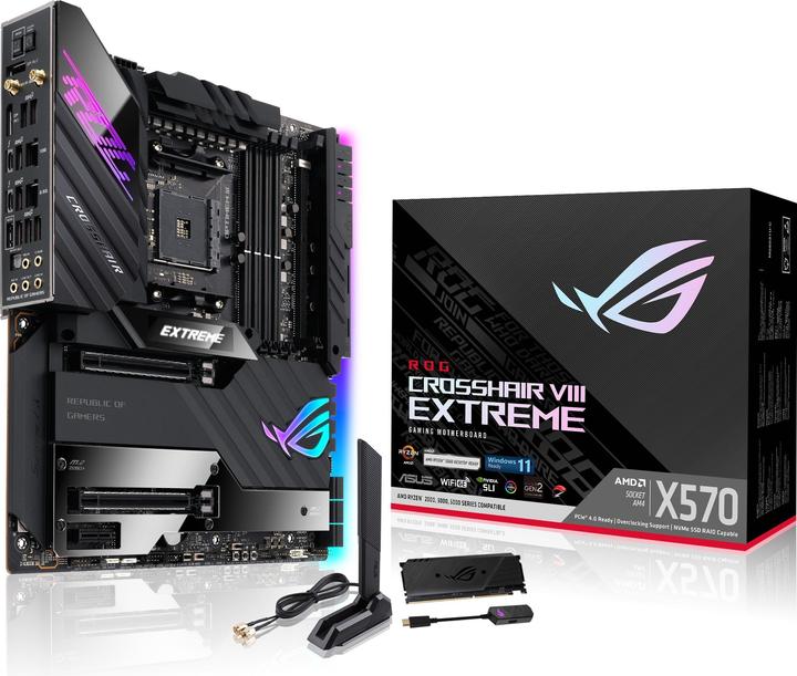 Produktbild ASUS ROG Crosshair VIII Extreme ROG (AM4, AMD X570, E-ATX)