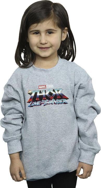 Image du produit - Sweat THOR LOVE AND THUNDER LOGO - Fille (140, 146)