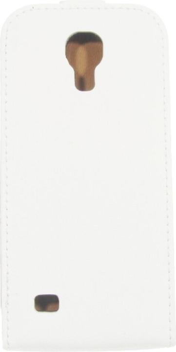 Image du produit OEM Étui à rabat en cuir Slim Galaxy S4 mini - Blanc (Samsung Galaxy S4 mini, Samsung Galaxy S4 Zoom)