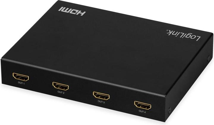 Produktbild LogiLink HDMI-Videowand-Prozessor, 2x2-Port, 4K/60 Hz, HDR, RC