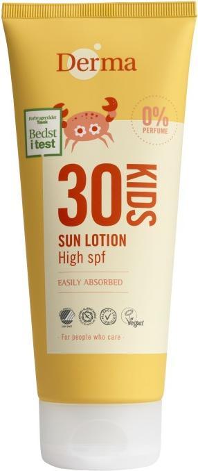 Derma Tube Kids SPF 30 (200ml) (Crème solaire, SPF 30, 200 ml)