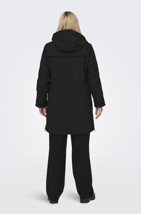 Actual product image Only Hood Ribbed cuffs Coat Long parka (44)