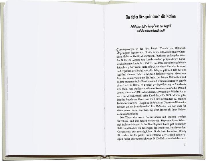 Image du produit Die zerrissenen Staaten von Amerika (Allemand, Arthur Landwehr, 2024)