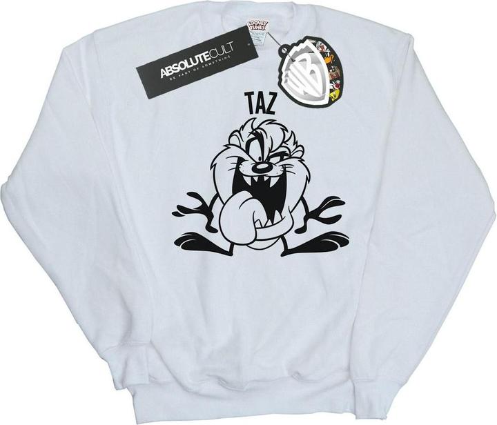 Looney Tunes Taz Large Head Sweatshirt (S)
