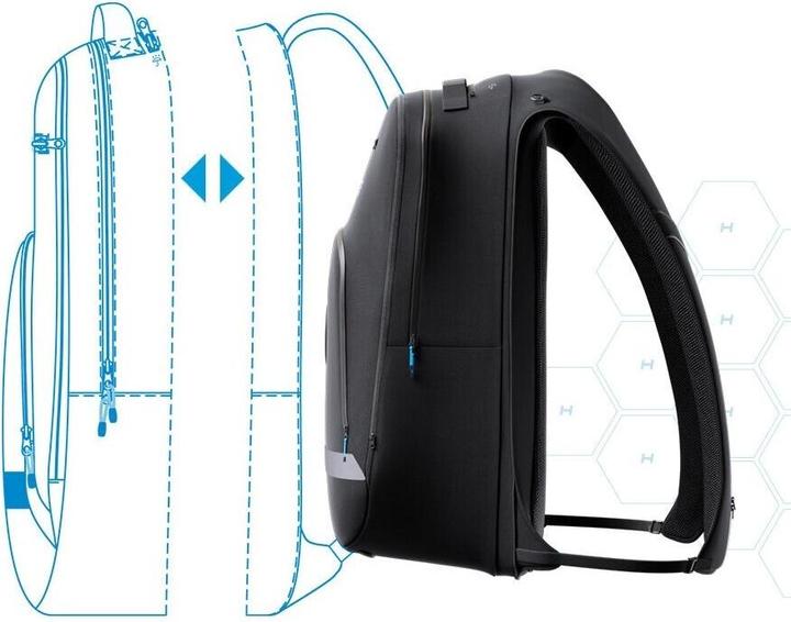 Actual product image Helite mechanical backpack h-moov (18 l)