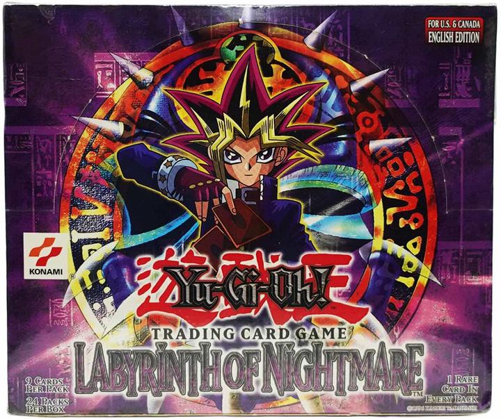 Immagine prodotto Yu-Gi-Oh Espositore Booster Labirinto dell'Incubo (sigillato/OVP) -! - IT (Inglese, Display del booster)