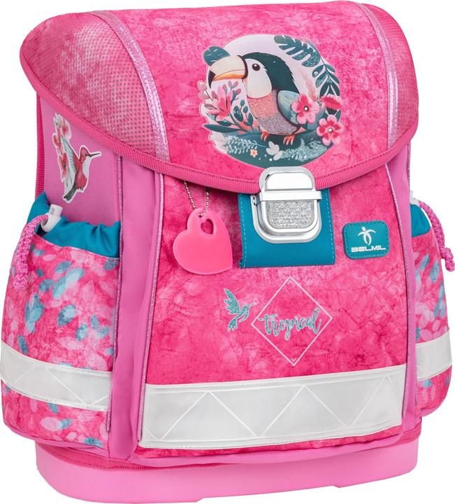 Produktbild Belmil CLASSY Schulrucksack-Set Tropical Toucan (19 l)