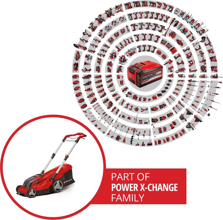 Actual product image Einhell GP-CM 36/450 Power X-Change (Rechargeable battery operated)