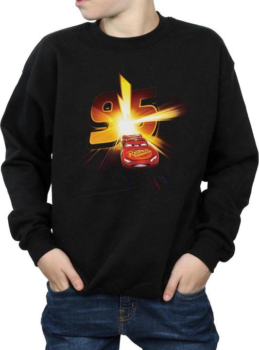Produktbild Disney Cars Lightning McQueen Burst Sweatshirt Jungen (140, 146)