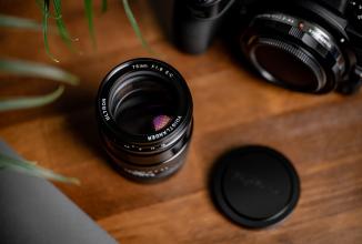Actual product image Voigtländer Ultron 75mm / 1.9 S.C. VM black (Leica M)