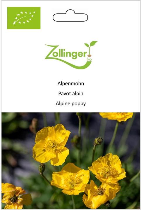 Produktbild Zollinger Bio Alpenmohn (Pflanzensamen)