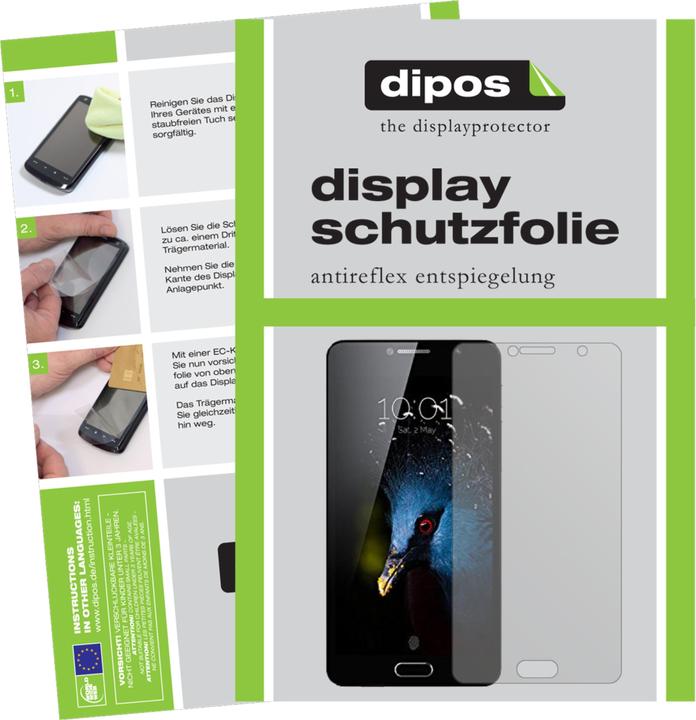 Produktbild Dipos Displayschutzfolie Antireflex (2 Stück, Alcatel Flash Plus 2)