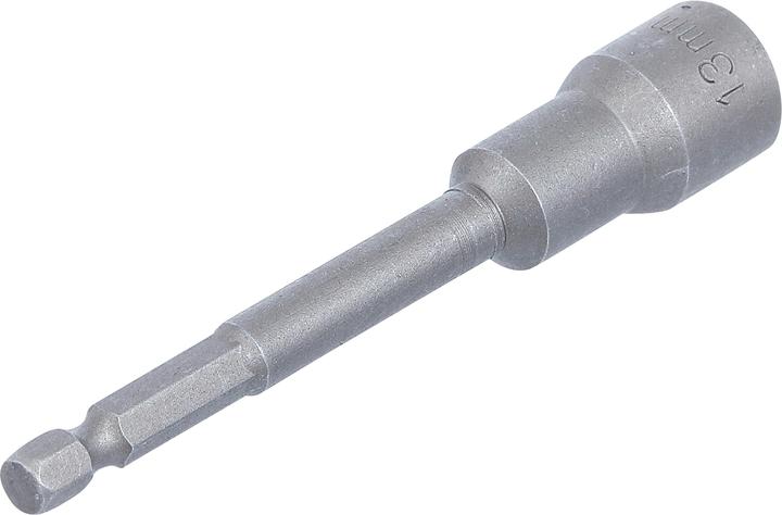 Image du produit BGS Douille à choc, six pans, extra longue pour perceuses 6,3 mm (1/4") 13 mm (13 mm)