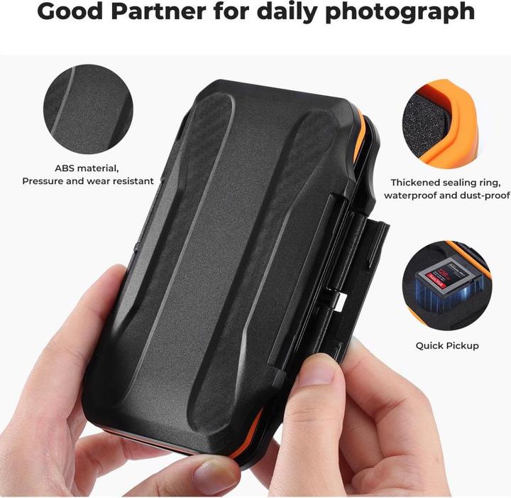 Actual product image K&F Concept Memory Card Case KF31.108 (Memory card cover)